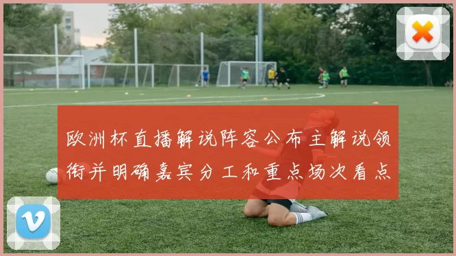 欧洲杯直播解说阵容公布主解说领衔并明确嘉宾分工和重点场次看点